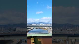 Japan Train Ride - Kyoto to Osaka on JR Line | Calm Travel Ambience 🇯🇵 #shorts