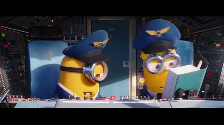 MINIONS: THE RISE OF GRU Clip - "Minions Flying A Plane" (2022).