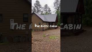 The Rustic Cabin. Hochatown,Oklahoma #cabin #airbnb #vrbo #quiet #peaceful