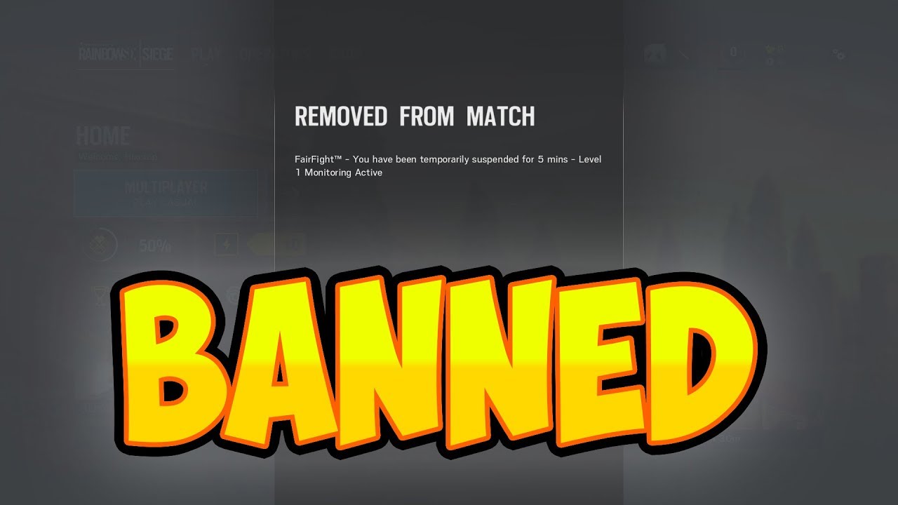 I LEGIT GOT BANNED - Rainbow Six Siege