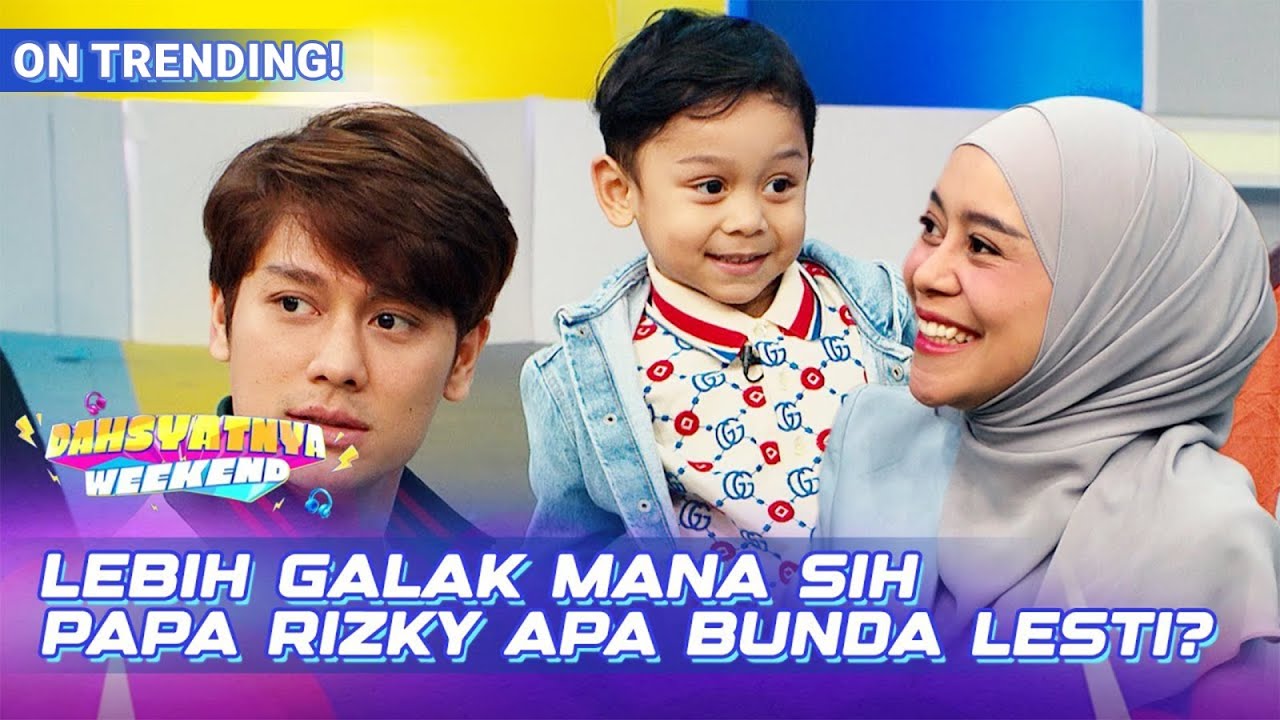 Abang L Gemes Banget Waktu Niruin Marahnya Papa Rizky Sama Bunda Lesti | DAHSYATNYA WEEKEND