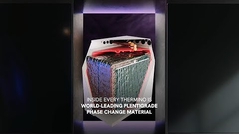 Thermino: Phase change material heat batteries for hot water