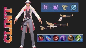 CLINT BEST BUILD & EMBLEM DAMAGE HACK - Mobile Legends