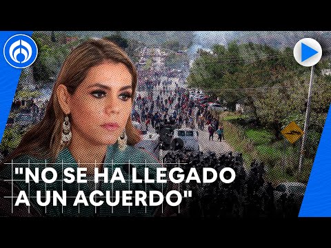 Gobernadora de Guerrero es una mentirosa: manifestante de Quechultenango