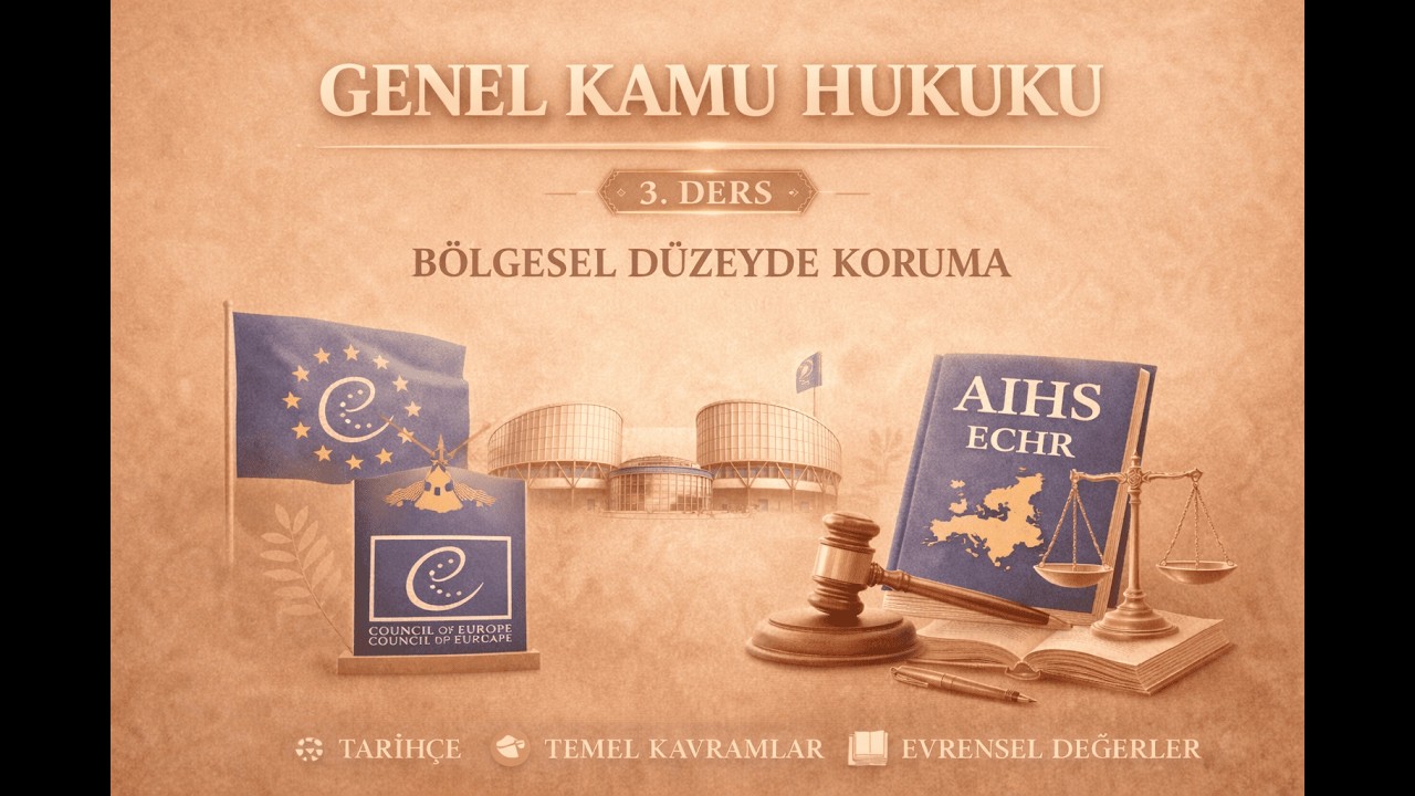 Genel Kamu Hukuku (HMGS) | Bölgesel Düzeyde İnsan Hakları | Hukuk Mesleklerine Giriş Sınavı |  03