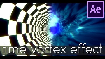 After Effects Tutorial: Time Warp Tunnel / Time Vortex  Effect in After Effect