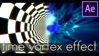 After Effects Tutorial: Time Warp Tunnel / Time Vortex  Effect in After Effect