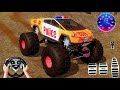 Impossible OfF-Road Monster Truck Driver Racing #3-Police Ramp car Driving 3D - IOS GamePlay