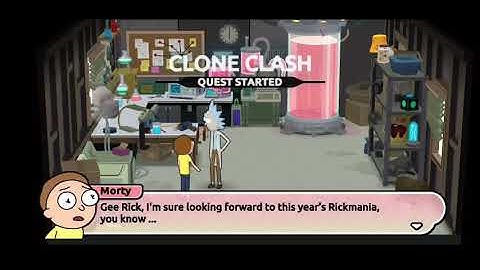 RICK AND MORTY : CLONE RUMBLE (ANDROID, IOS) GAMEPLAY