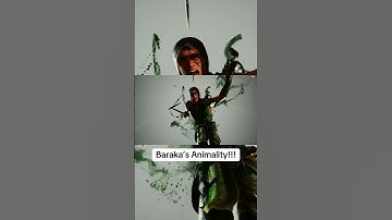 Baraka is a porcupine!! #mk1 #mortalkombat1 #baraka #khaosreigns #animality