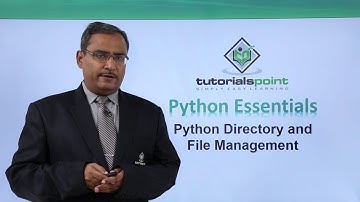 Python - Directory and File Management