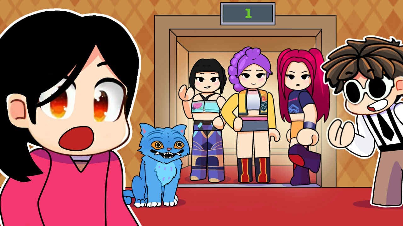 KPop Demon Hunters Elevator in Roblox!