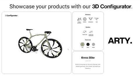 Showcase Your Product With Our 3D Configurator │Ar-ty
