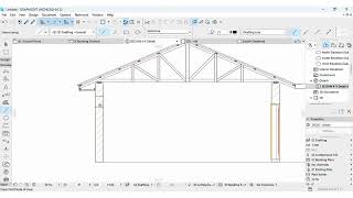 Lesson 6 How to draw section in ArchiCAD #graphisoft #archicad