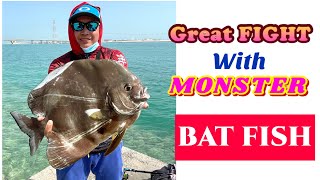 Catching Bat Fish Unlocked Rare Species