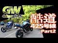 酷道425号線 三大酷道走破続編 Part2　G.W.Touring #15【GLADIUS400 GSR750】