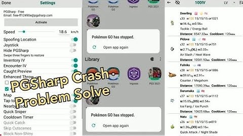 💥PG Sharp *Crash* problem fixed! Pokemon Go! #ATVPokemonGo