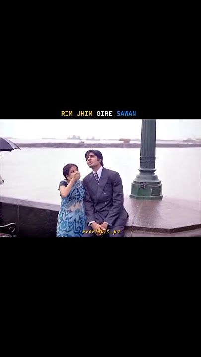 90s melody song💗 Rim jhim gire sawan #hindisong #90s #rain #weather #trending #amitabhbachchan