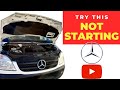 Mercedes Sprinter Not starting / intermittent start problem / no start solution (Trade Secret)