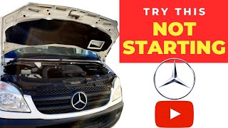 Mercedes Sprinter Not starting / intermittent start problem / no start solution