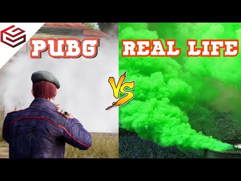 PUBG MOBILE vs Real Life Experiments