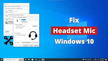 Hoe u een headsetmicrofoon kunt repareren die niet werkt in Windows 10