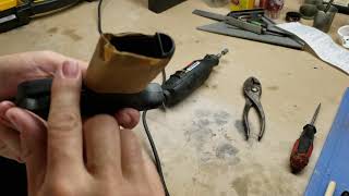 S&W M&P Shield trigger guard undercut and texture removal DIY