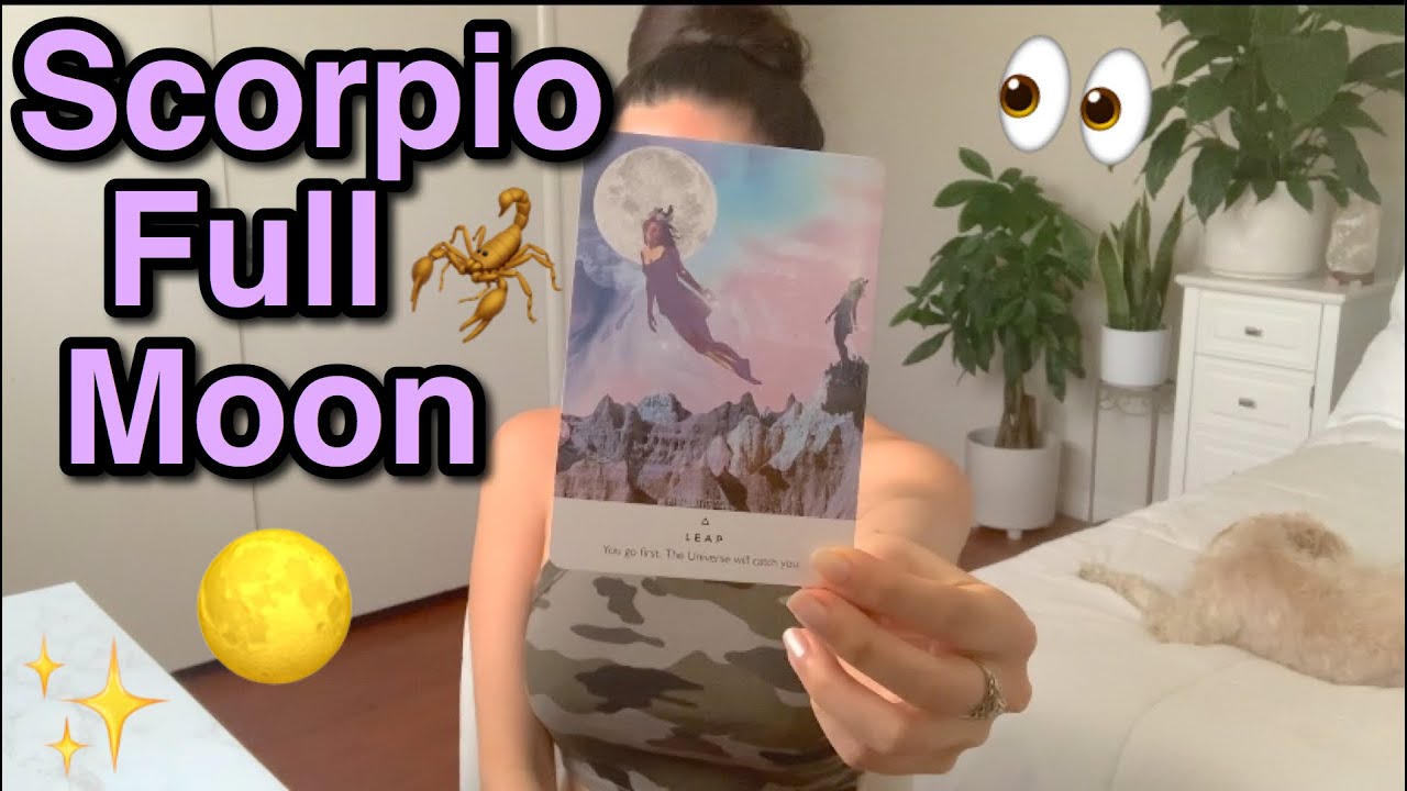 SCORPIO FULL MOON MESSAGE FOR ALL SIGNS 🌕♏️ May 7, 2020