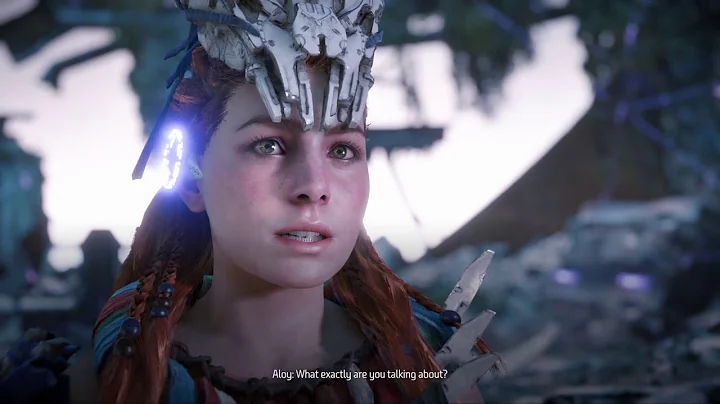 Horizon Zero Dawn Learning about Elizabet Sobeck