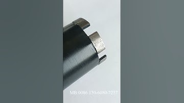 72mm custom reinforced concrete diamond core drill bit arix segment