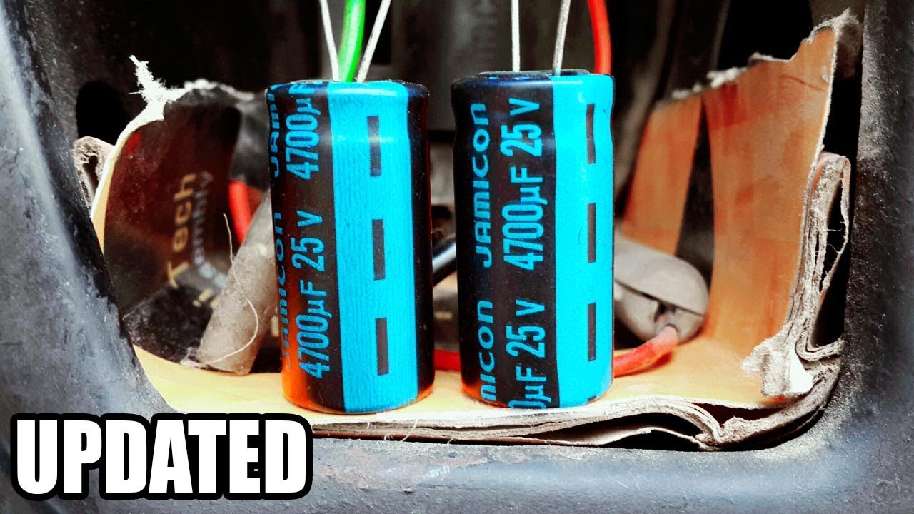 INSTALL ONLY TWO CAPACITOR INSTEAD OF DEAD BATTERY UPDATED IN URDU