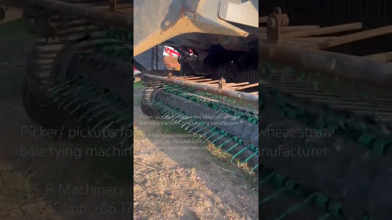 Picker/ pickups for Hay baler/ wheat straw bale tying machine China sourcing manufacturer.