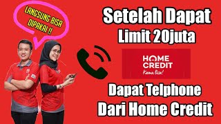 Dapat Limit 20juta di Home Credit, Langsung bisa Dipakai?? || Aplikasi Home Credit