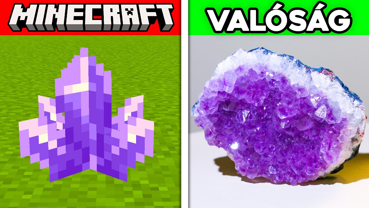 Minecraft Tárgyak a Valóságban