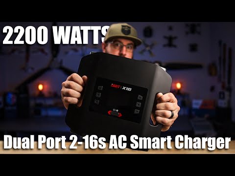 iSDT x16 - 2200 WATT Dual Port 2-16s AC Smart Charger