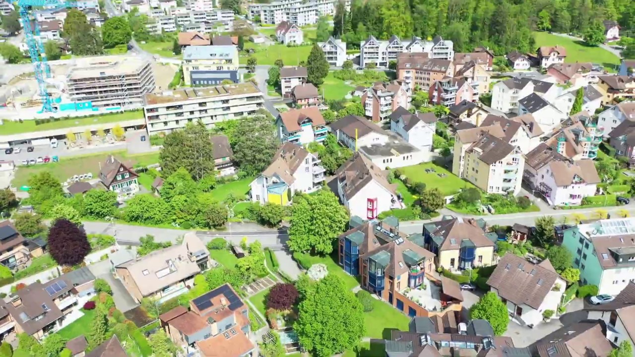 Hünenberg aerial view