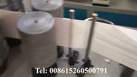 Automatic two colors printing embossing napkin paper serviette tissue folding machine