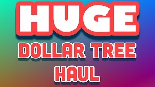 Huge Dollar Tree Haul, April 2017 - LetsplayK