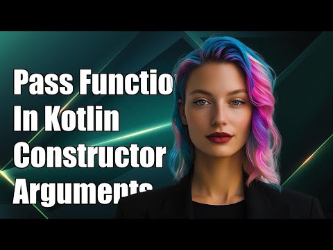 How to Pass and Use Functions as Constructor Arguments in Kotlin