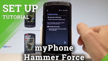 How to Add Google Account in myPhone Hammer Force - Set Up Google Account |HardReset.Info