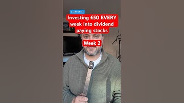 Investing £50 every week into the (almost) daily dividends pie #trading212#investing