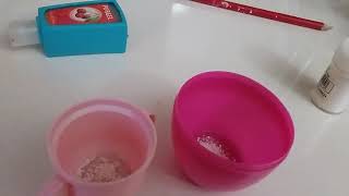 Tebeşir tozu ile sabun karışımı