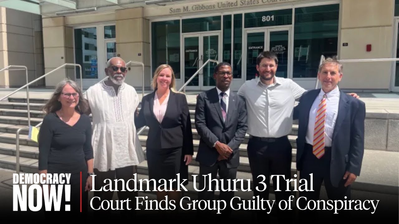 Uhuru 3 Found Guilty of Conspiracy, Acquitted of Foreign Agents Charge in Landmark Trial