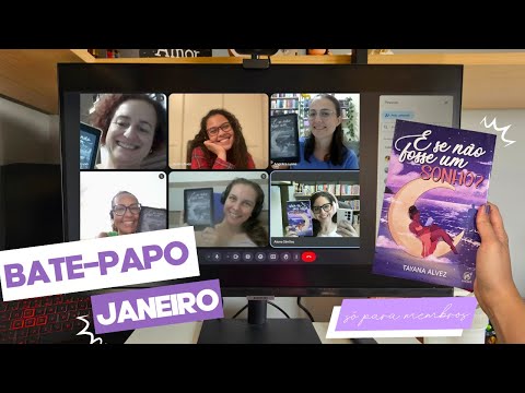 BATE-PAPO: E SE NÃO FOSSE UM SONHO?, DE TAYANA ALVEZ