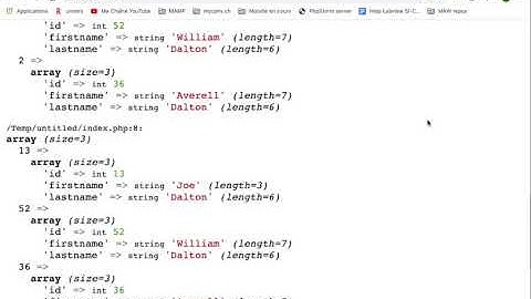 PhP: tableau indexé par id