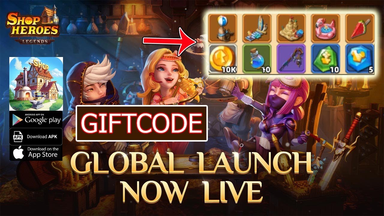 Shop Heroes Legends Codes – Gamezebo