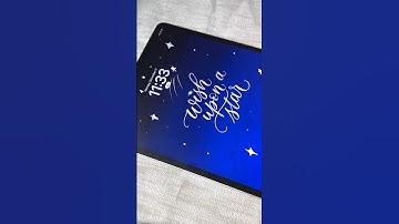 Bonus Project For Our Calligraphy Course: The ABCs of Procreate #Procreatelettering #shorts