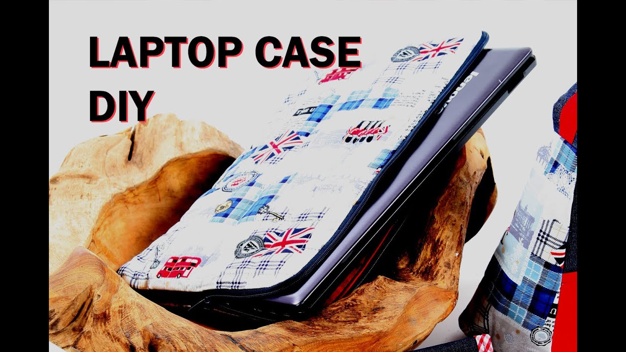 Laptop Case / fits up to 15' / DIY / Patterns avaliable via website ...