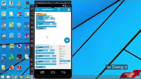 7. Sketchware | Dialog Exit Aplikasi