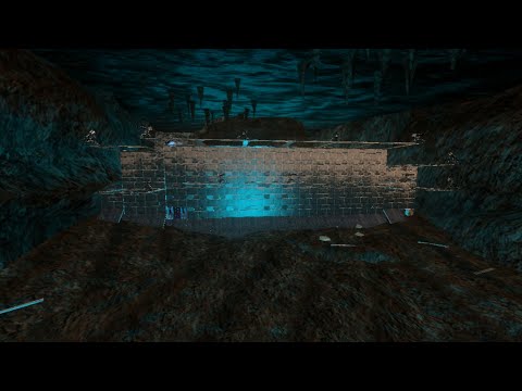 Видео: застройка большой подводной пещеры